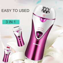 Load image into Gallery viewer, MARSKE Epilator Cordless Electric Hair Removal Epilator 3 in 1 Rechargeable Razors Women Bikini Trimmer Hair Removal Shaver Sa