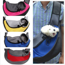 Load image into Gallery viewer, Pet Carrier Cat Puppy Small Animal Dog Carrier Sling Front Mesh Travel Tote Shoulder Bag Backpack SL