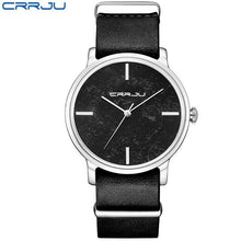 Load image into Gallery viewer, CRRJU Women Fashion Simulation Wooden Color Watches Men Quartz Casual wooden lover&#39;s Leather Strap Wristwatch Relogio Masculino